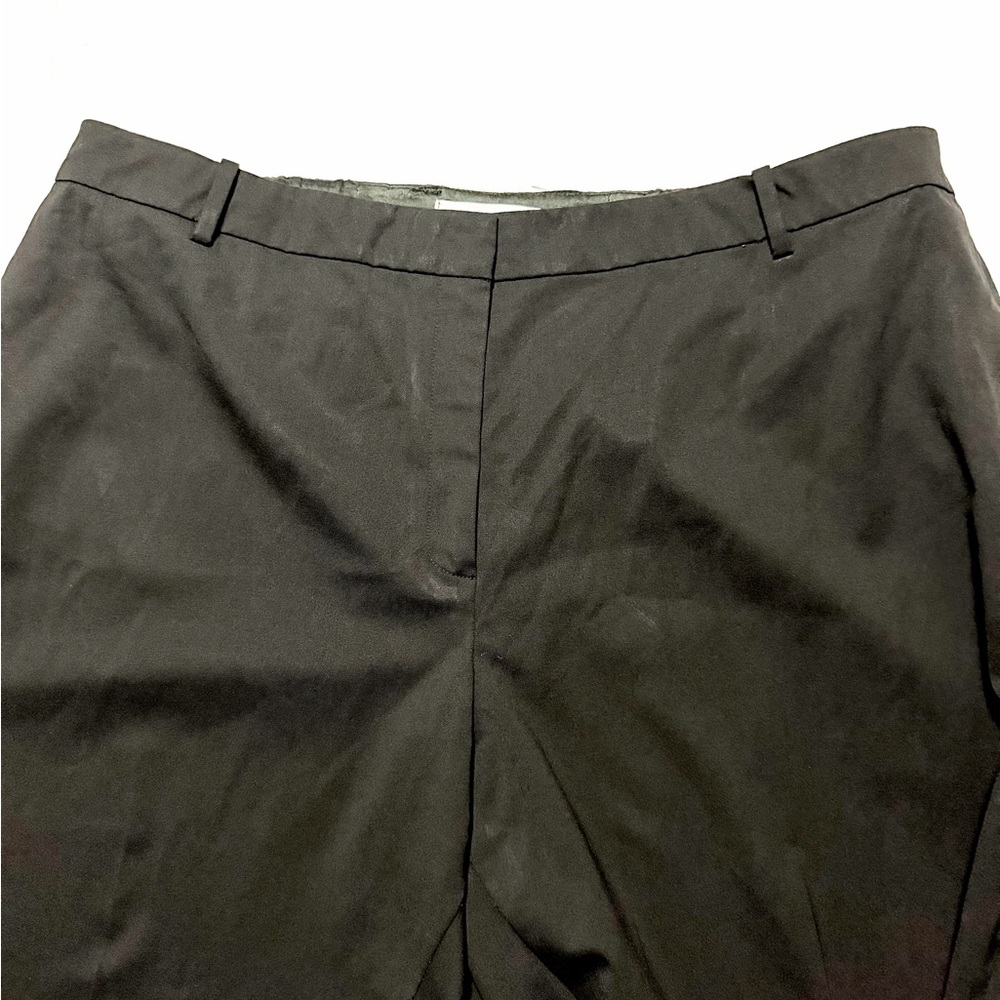 Lafayette 148 Clinton Black Ankle Pants Size 20W Light Wool Straight Leg - Picture 6 of 15